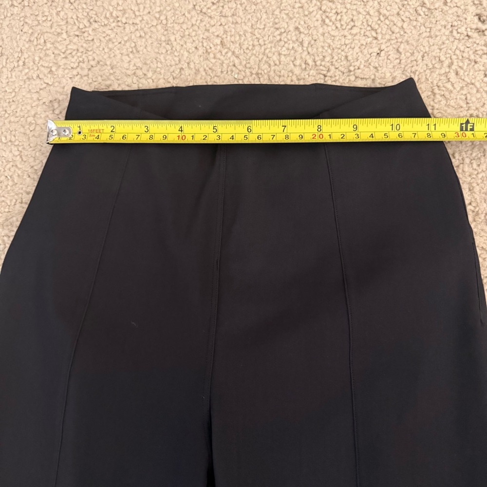 Lululemon Black High Rise Pants Women’s Size 2 Slim Fit Stretch Work Yoga Pants - Picture 5 of 9